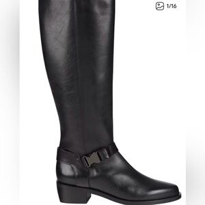 Aquatalia Graciela Leather Knee- High Boots